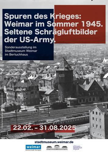 Plakat Spuren des Krieges