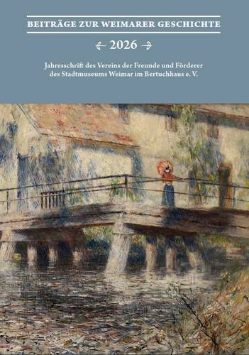 Der Einband der Jahresschrift zeigt ein Gemälde von Christian Rohlfs, einem der berühmtesten Vertreter der Weimarer Malerschule.