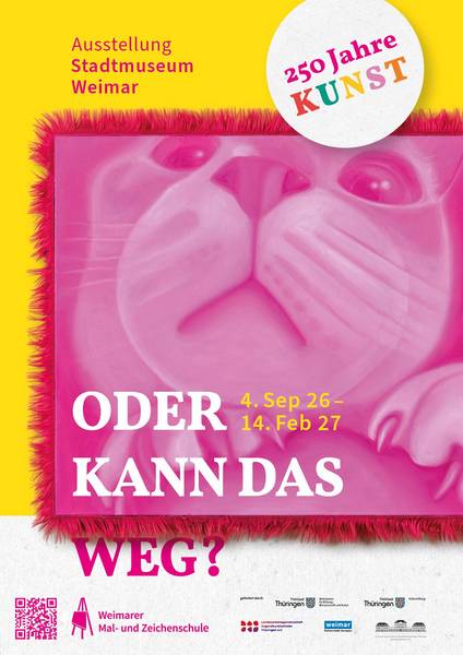 Oder kann das weg Ausstellungsplakat