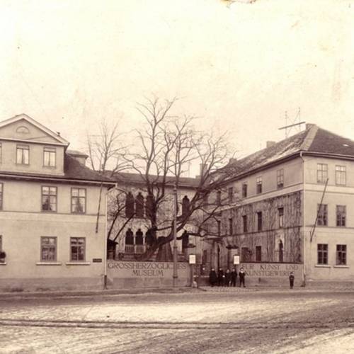 Großherzogliches Museum für Kunst und Kunstgewerbe Weimar, um 1905